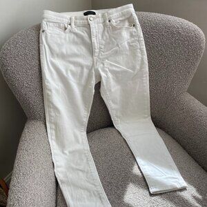 Banana Skinny White Jeans